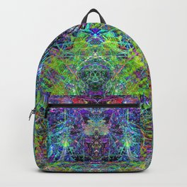 Con-Tici Cosmogenesis (abstract, psychedelic, visionary) Backpack