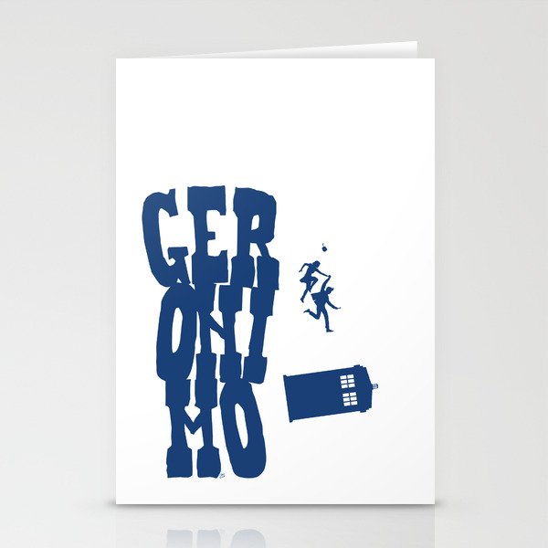 Geronimo Doctor Who Stationery Cards