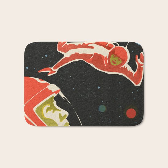 Cosmonauts Bath Mat
