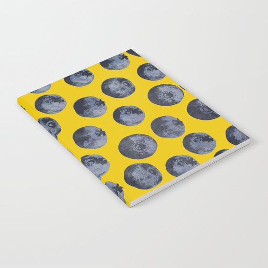 Blueberry pattern Notebook