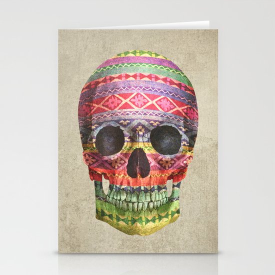 Navajo Skull Stationery Cards
