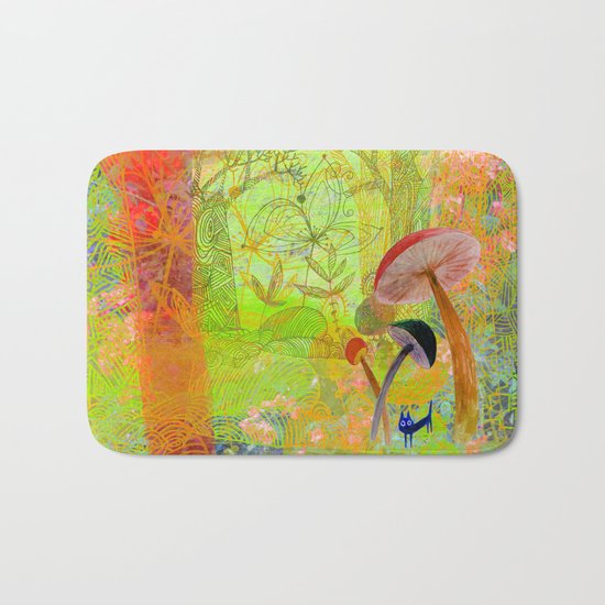 summer fantasy Bath Mat