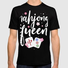Mahjong Gift for Women Mahjong Queen T-shirt