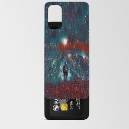 Night in the mountain Android Card Case