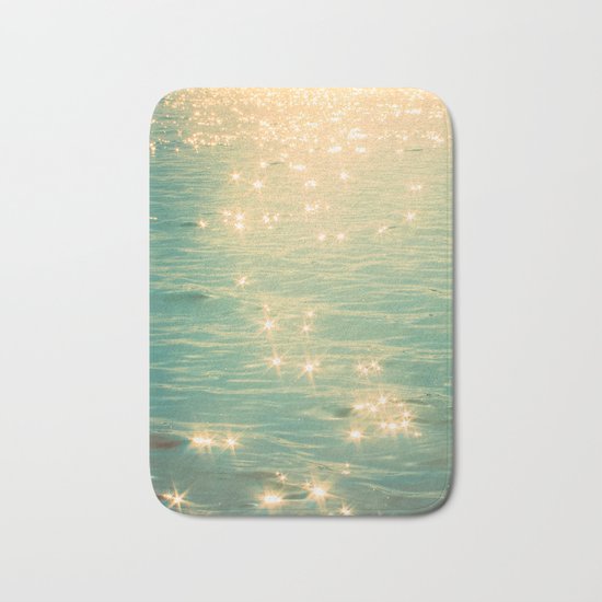 Showering in Sparkling Sunshine Bath Mat