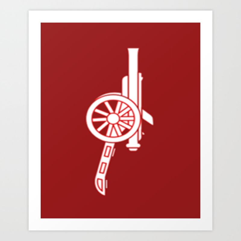 Arsenal Cannon Art Print By Sbhsilver Society6