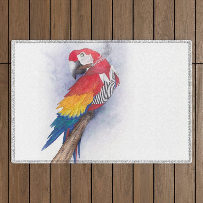 What If...?? Parrots were Gangsters! Outdoor Rug