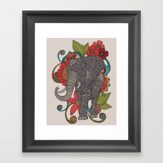 Ruby Framed Art Print