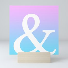 Ampersand I Mini Art Print