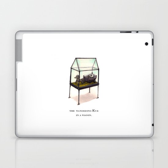 the wandering Eye in a wagon Laptop & iPad Skin