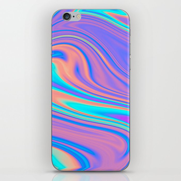 Holographic Flames iPhone Skin