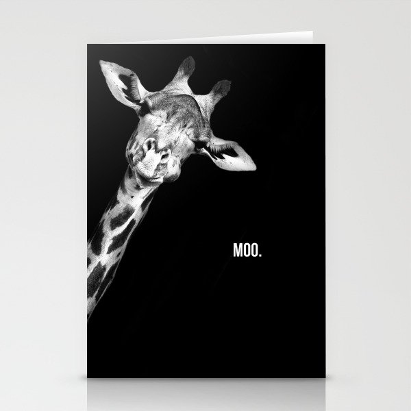 Funny Giraffe  Stationery Cards