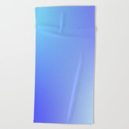 12 Blue Gradient 220506 Aura Ombre Valourine Digital Minimalist Art Beach Towel