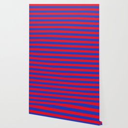 Blue And Red Wallpaper For Any Decor Style Society6