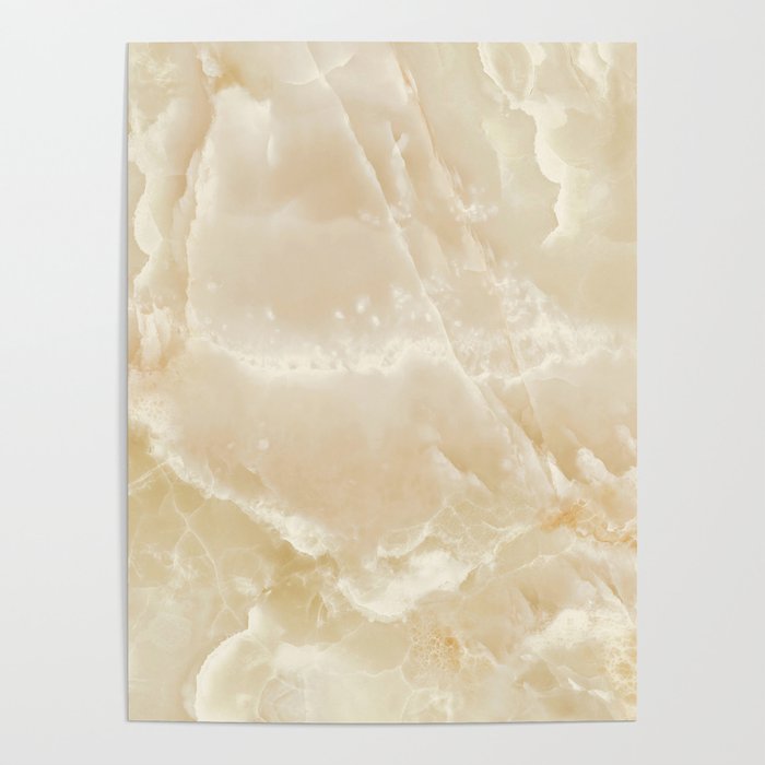 White Onyx Poster