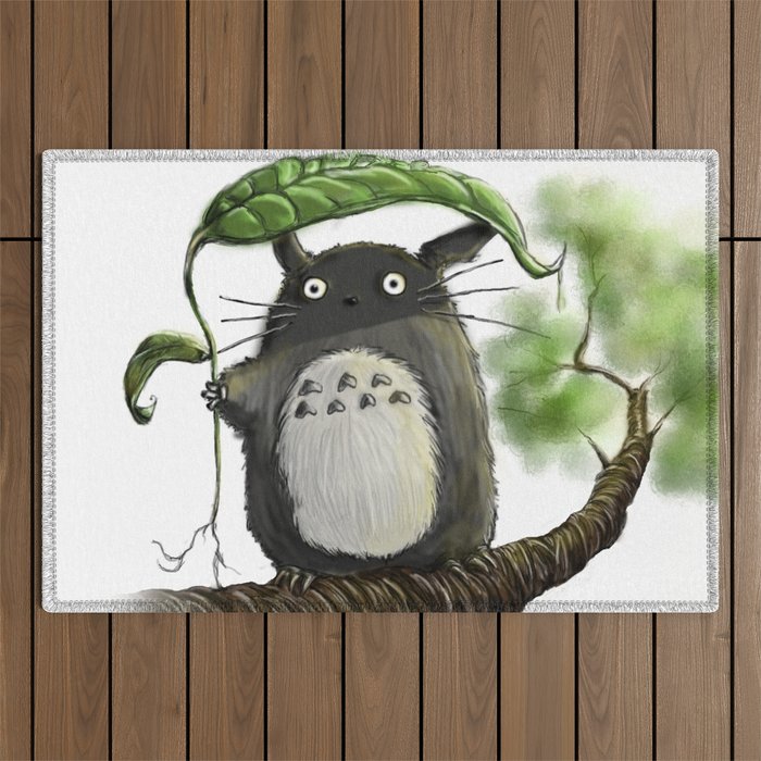 Totoro  Outdoor Rug