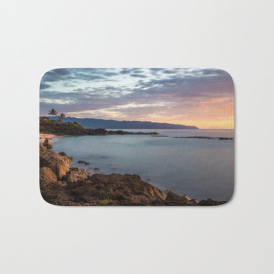 Sea Long exposure Bath Mat