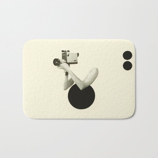 Film Noir Bath Mat