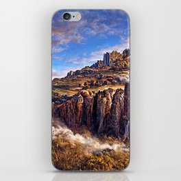 The Valley of Towers iPhone Skin