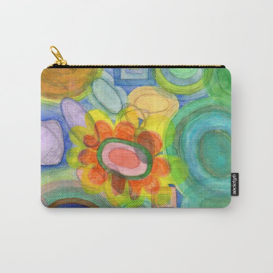 A closer Look at the Flower Universe Carry-All Pouch