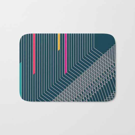 Geometric 1 Bath Mat