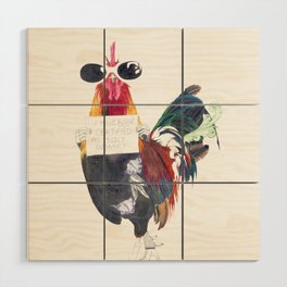 Chicken Fried Wood Wall Art
