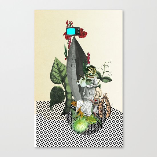 The truth is dead 2 Canvas Print
