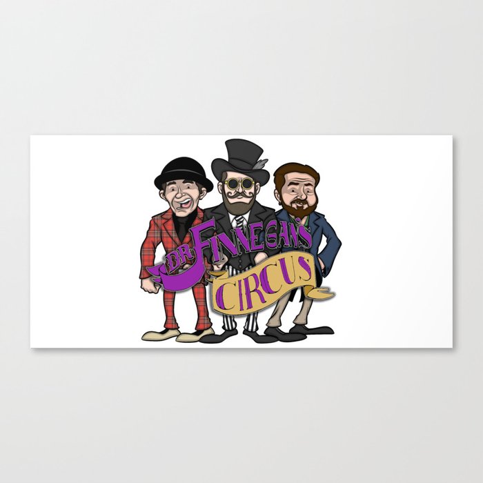 Three Amigos Color Print by Junior Bruce Canvas Print