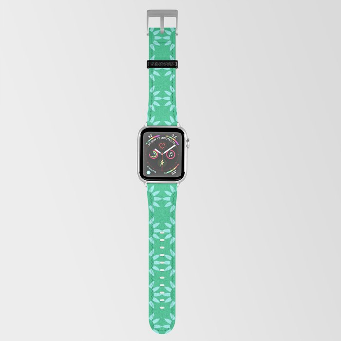 green pattern design wallpaper Apple Watch Band