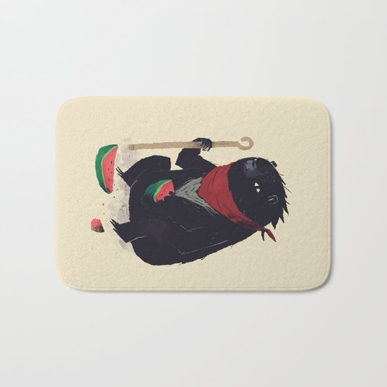 guardian bear Bath Mat