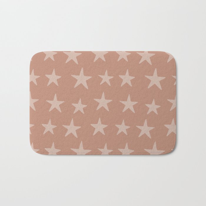 Star Pattern Soft Clay Bath Mat