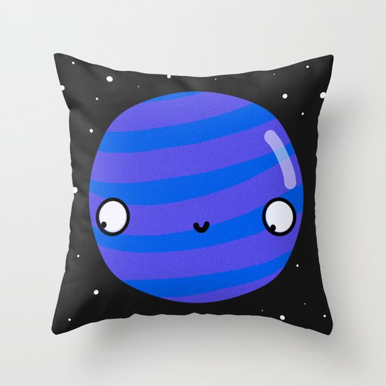 Neptune Throw Pillow