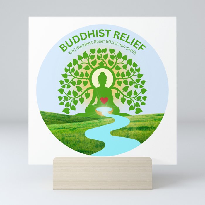 Buddhist Relief Mini Art Print