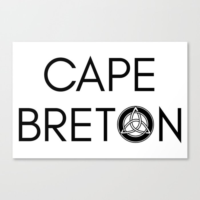 CAPE BRETON CELTIC KNOT Canvas Print