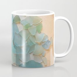 Ocean Hue Sea Glass Coffee Mug