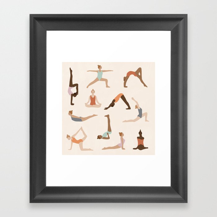 Stretch It Out Framed Art Print