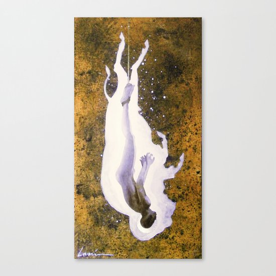 "Fall of the White Buffalo" Canvas Print