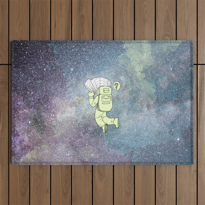 Lost in Space Outdoor Rug