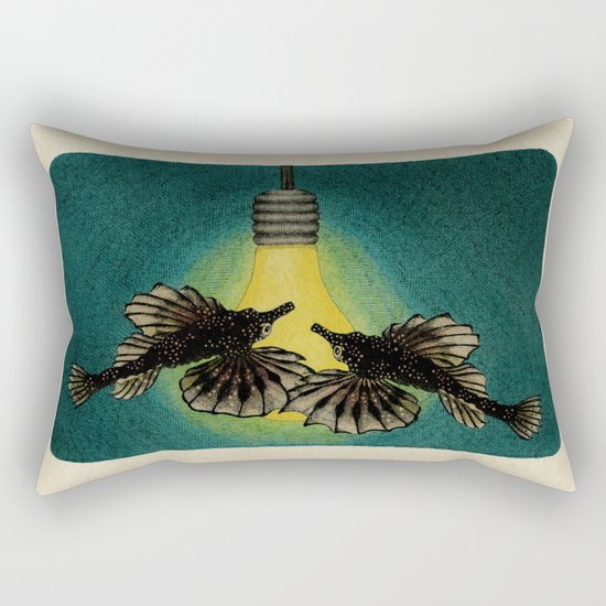 Sea Moths Rectangular Pillow