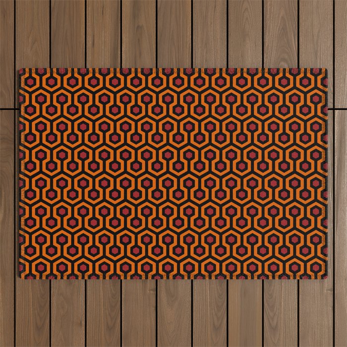 Shining Carpet Overlook Stanley Hotel Pattern Outdoor Rug By Breakfast Club Was Good Society6