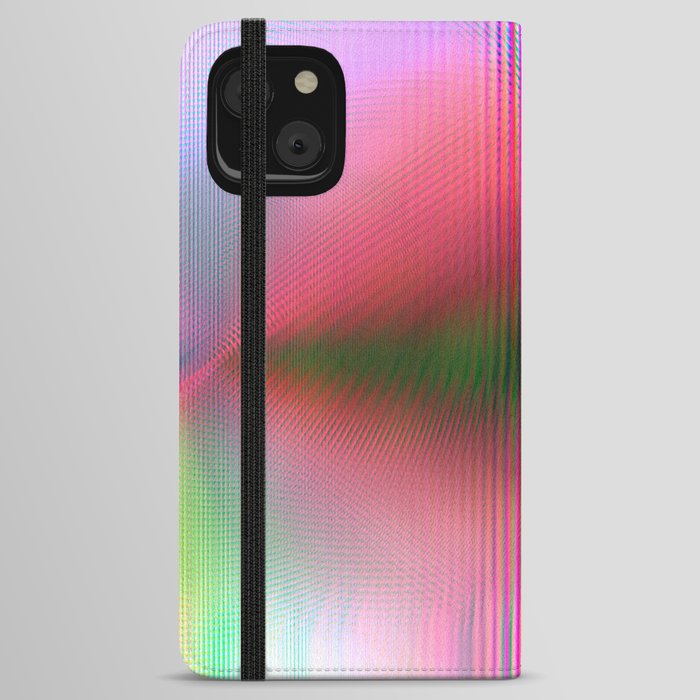 Synth wave iPhone Wallet Case