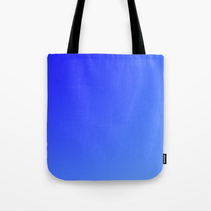 96 Blue Gradient 220506 Aura Ombre Valourine Digital Minimalist Art Tote Bag
