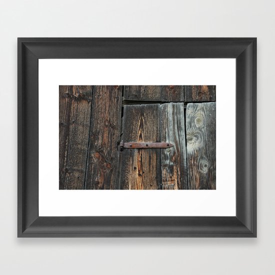 The right angle Framed Art Print