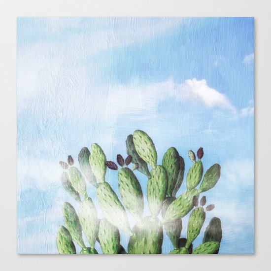 Cactus Heaven Canvas Print