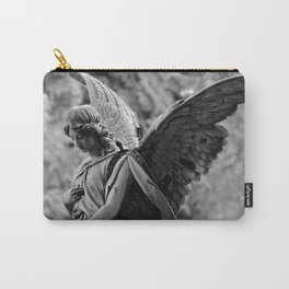 Gothic angel | Cemetary Angel | Angel decor | Stone angel Carry-All Pouch
