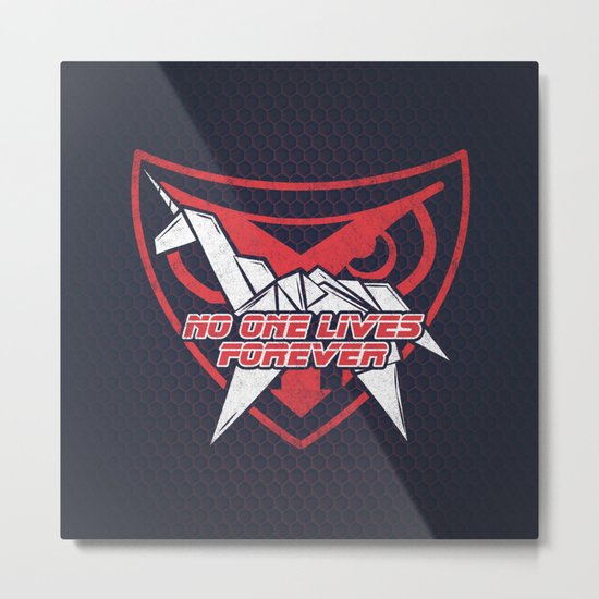 No One Lives Forever Metal Print