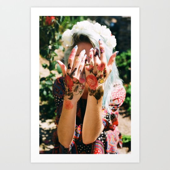 Kara's Hands Art Print