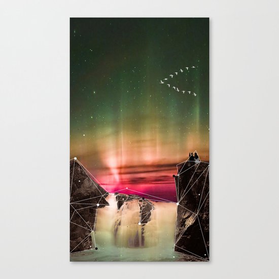 ROMANTIC WATERFALL Canvas Print