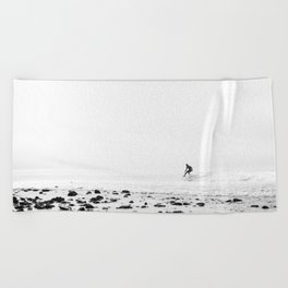Malibu California Surfer Beach Towel