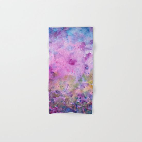 Purple Mystical Spring Hand & Bath Towel